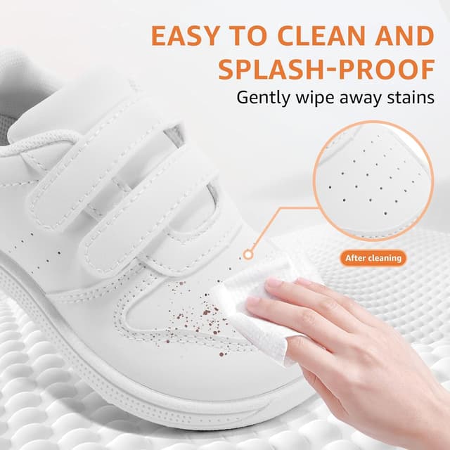 Thumbnail 6 de STQ Boys & Girls Toddler Trainers with Wide Toe Box, Zero-Drop Sole and Non-Slip Lightweight Outsole