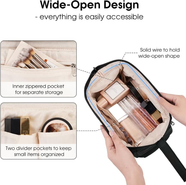 Detalle 2 de Narwey Large Makeup Bag 21.5cm