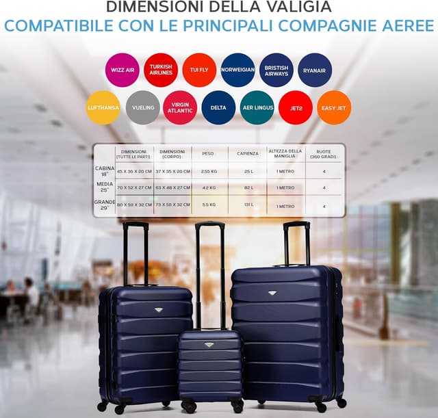 Thumbnail 2 de Flight Knight Valigie Rigide ABS 4 Ruote