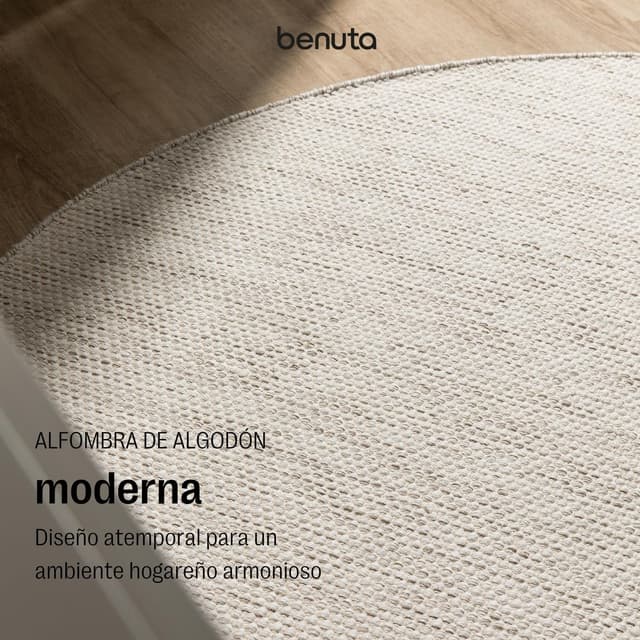 Thumbnail 1 de benuta Basic Alfombra Algodón Ron 160 cm