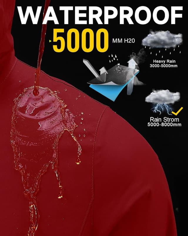 Thumbnail 3 de iCreek Rain Suit 5000mm Waterproof Jacket & Pants 🌧