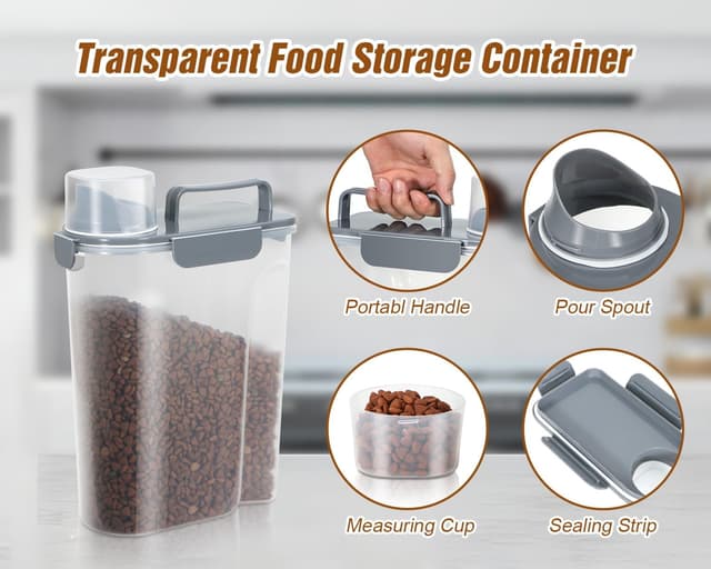 Detalle 2 de TBMax 5L Cat Food Storage Container