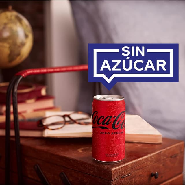 Thumbnail 3 de Coca-Cola Zero Azúcar 🍶 Pack 10 mini latas 200 ml