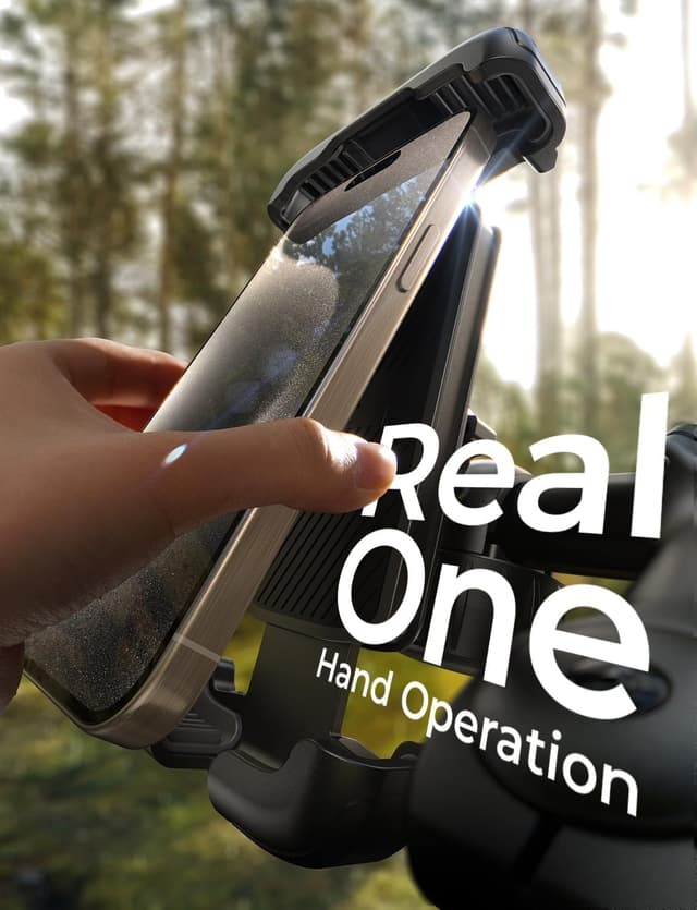 Thumbnail 1 de LISEN Bike Phone Holder for iPhone 16, 4.7–7.0"