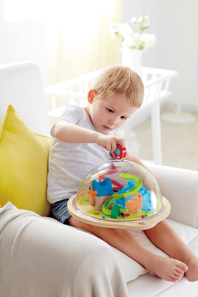 Thumbnail 6 de Hape E0458 Sunny Valley Adventure Dome magnetic maze playset