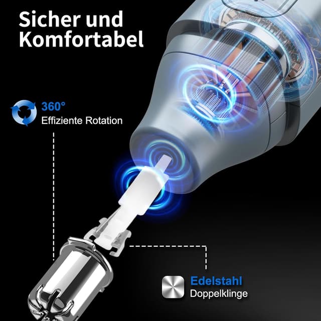 Detalle 2 de Nasenhaartrimmer 10000 RPM für Herren