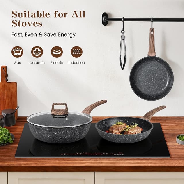 Thumbnail 6 de Terlulu 13‑piece nonstick cookware set