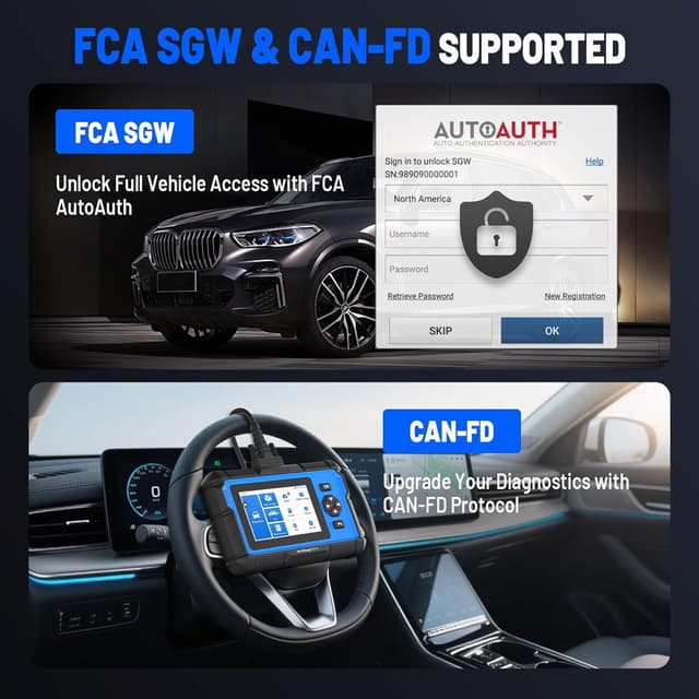 Detalle 2 de TOPDON ArtiDiag600 Pro OBD2 Scanner 5"