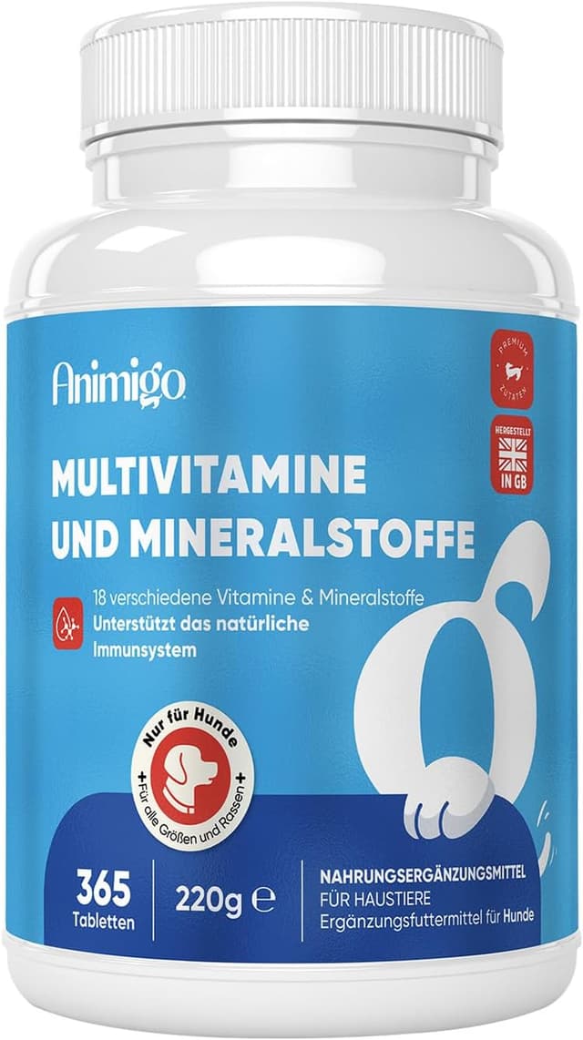 Imagen de Animigo Multivitamine für Hunde 365 Tabletten en OfertitasTOP