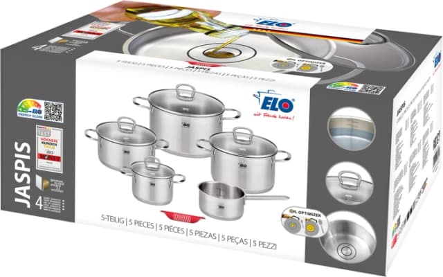 Detalle 2 de Elo Jaspis Topfset 5-teilig für Induktion