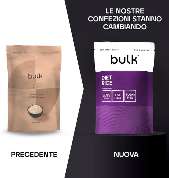 Thumbnail 1 de Bulk Riso Dietetico Riso di Konjac 200 g, confezione 6 🍚