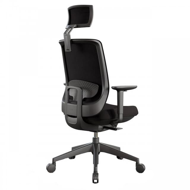 Detalle 2 de Actiu Trim 🪑 Silla de Oficina con Cabezal Negra