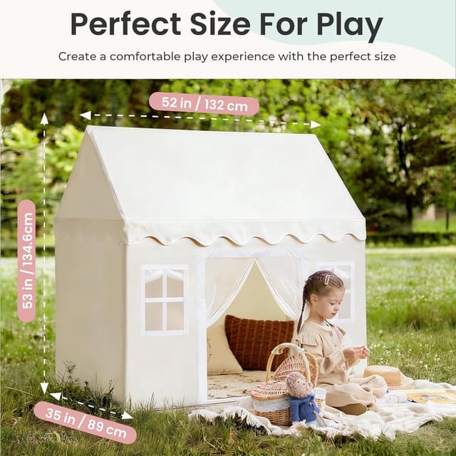 Detalle de Tiny Land Play Tent 52in Kids Playhouse