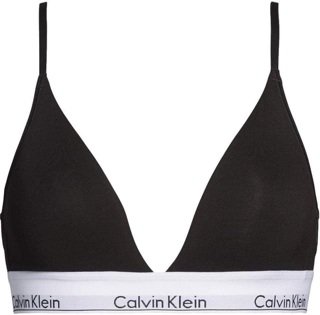 Detalle 2 de Calvin Klein Damen Ll Triangle 000qf5650e Bralette (mit herausnehmbaren Polstern)