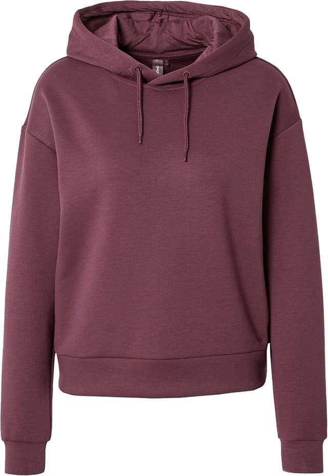Detalle de Only Onplounge Life Hood LS Swt Noos felpa con cappuccio da donna, taglio normale