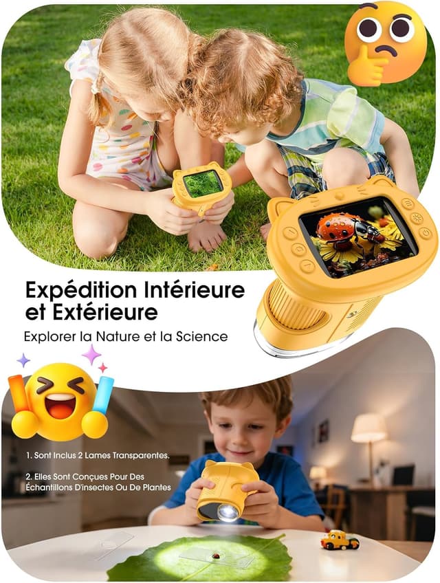 Thumbnail 3 de DEIME 20MP 1000X Microscope enfant