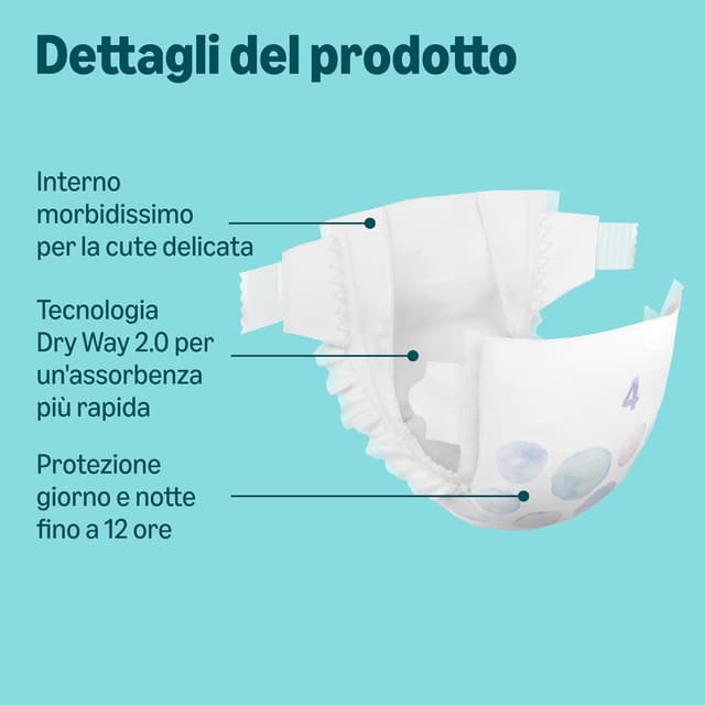 Thumbnail 2 de by Amazon Ultra Dry Nappies Taglia 4 168 pannolini