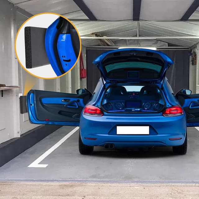 Thumbnail 6 de 4er Set Garagen Wandschutz 42x15x2 cm