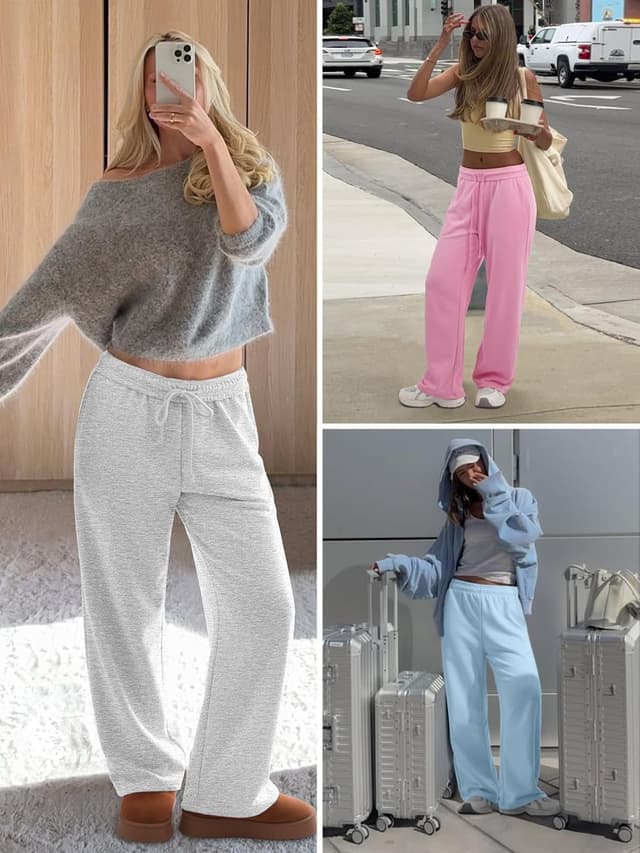 Thumbnail 4 de ATHMILE Wide Leg Sweatpants