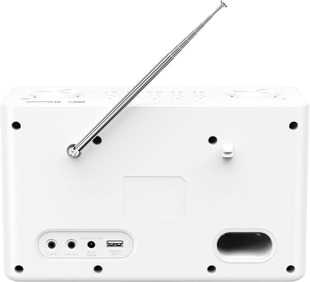 Detalle de KENWOOD CR-ST80DAB-W, radio stereo compatta DAB+ con Bluetooth e display TFT a colori