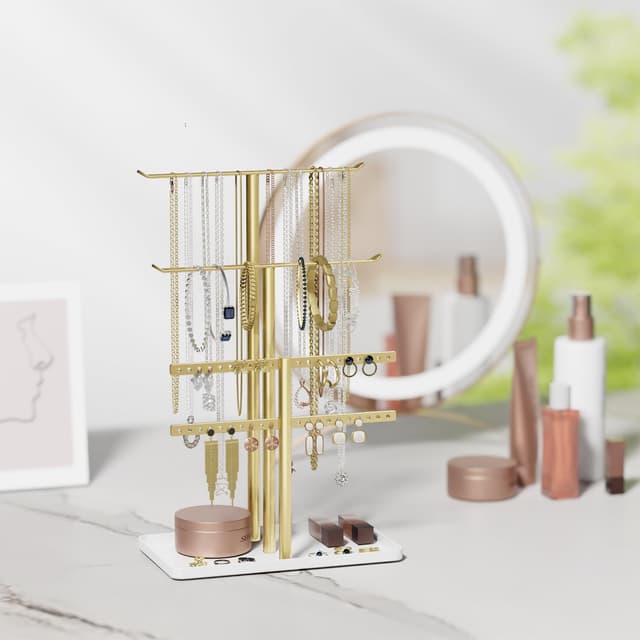 Thumbnail 6 de Organisateur de bijoux à 3 niveaux pour 80 pièces