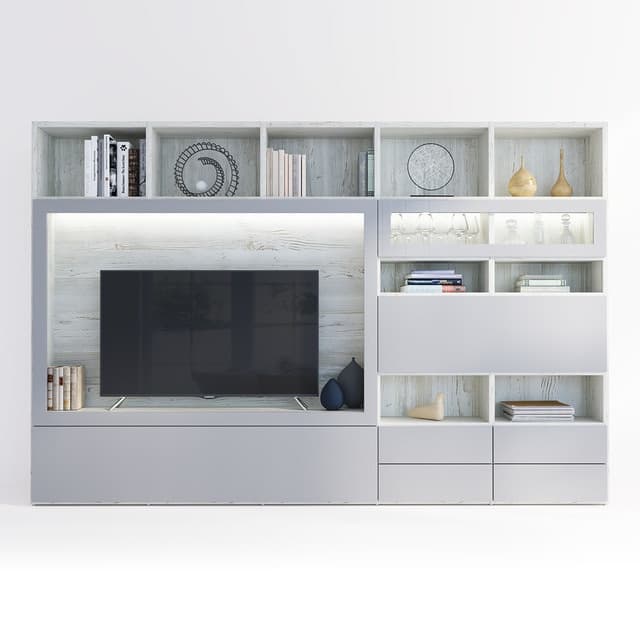 Imagen de El Corte Inglés Qubic 2.0-2 mueble salón 1 unidad en OfertitasTOP