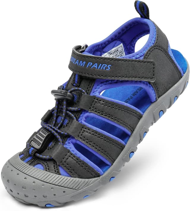 Detalle de DREAM PAIRS Closed-Toe Outdoor Sport Sandals for Kids (Toddler to Big Kid)