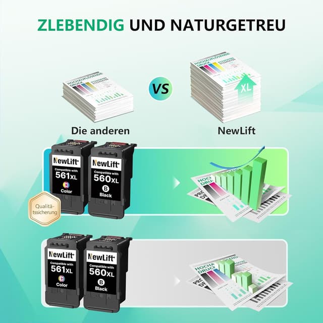 Thumbnail 4 de NewLift 560XL 561XL Patronen 2er-Pack 🖨