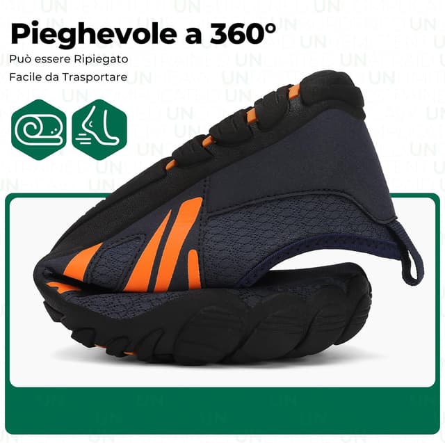 Thumbnail 6 de SAGUARO Scarpe Barefoot da scoglio uomo con suola antiscivolo e asciugatura rapida, 39-48