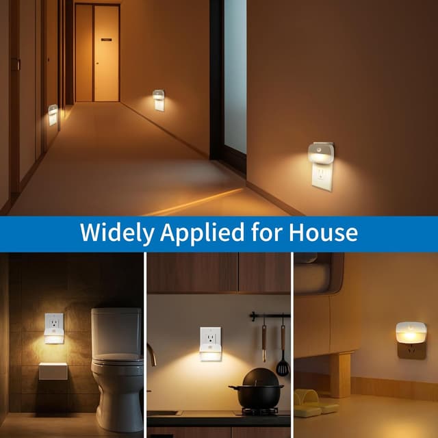 Detalle 2 de Nachtlicht Steckdose 4 Stück dimmbar