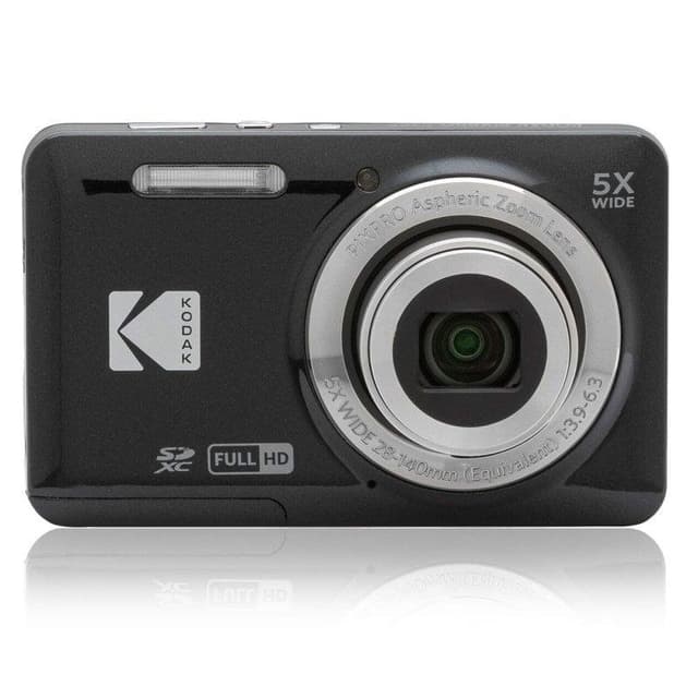 Detalle de Kodak PIXPRO FZ55 Black: cámara digital compacta negra con 16 MP y zoom óptico 5x