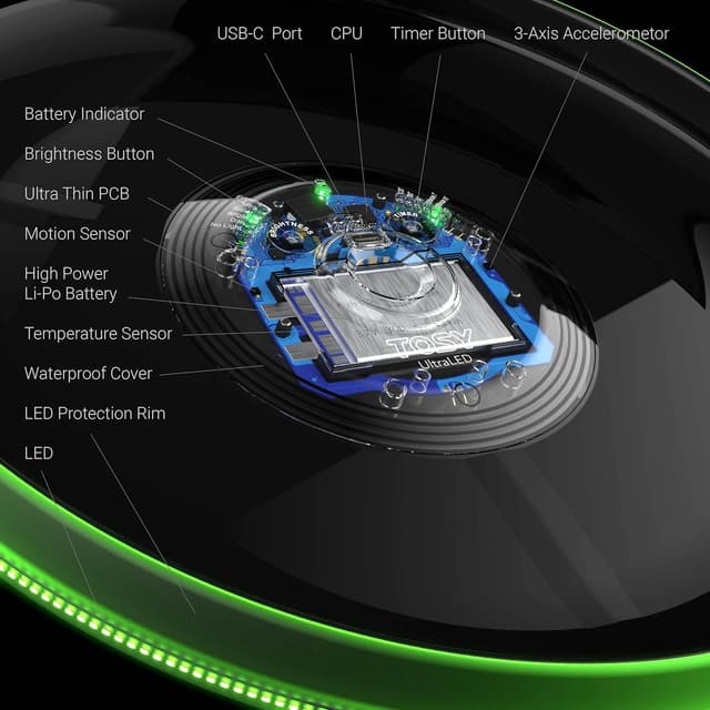 Thumbnail 4 de TOSY Disque Volant 16 millions de couleurs, 175 g