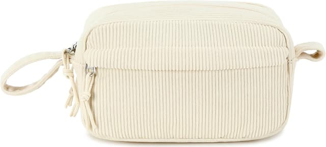 Detalle de LOIDOU Federmäppchen für Mädchen (Cremeweiß) – groß, niedlich & mit viel Platz für Stifte