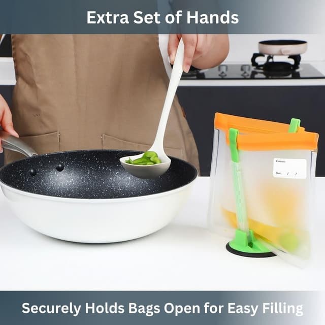 Thumbnail 2 de MHSEcoFriendly Meal Prep Storage Kit 15 bags