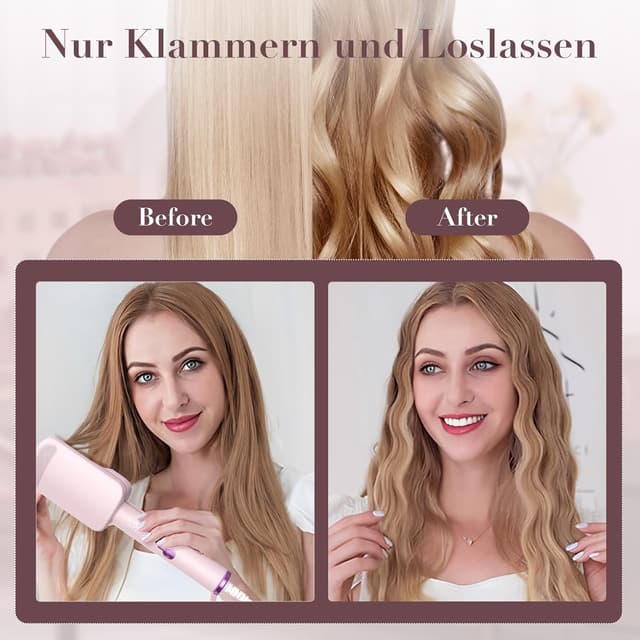 Thumbnail 4 de AISEELY 32mm Welleneisen Beach Waves