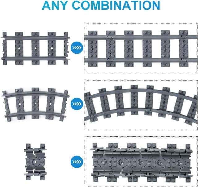 Thumbnail 2 de HOTUT City Schienen 32 Stück