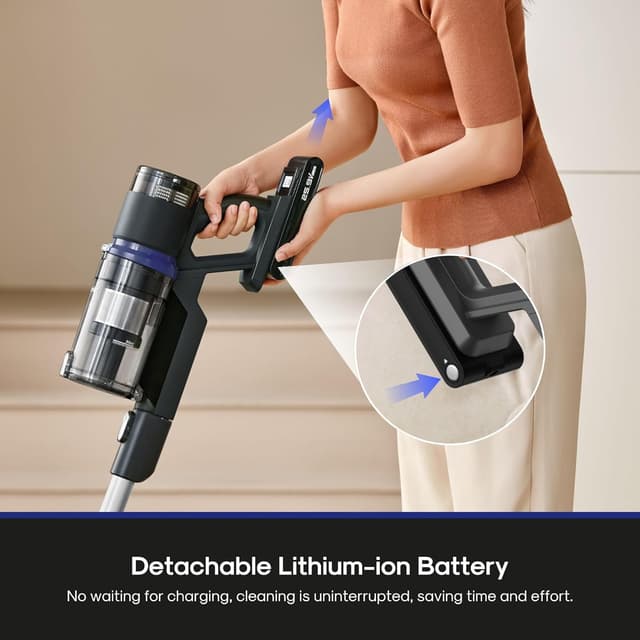 Thumbnail 5 de Eureka NEC451BL 60 min cordless vacuum 🧹