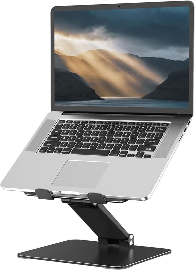 Detalle de Tonmom laptop stand, adjustable ergonomic stand