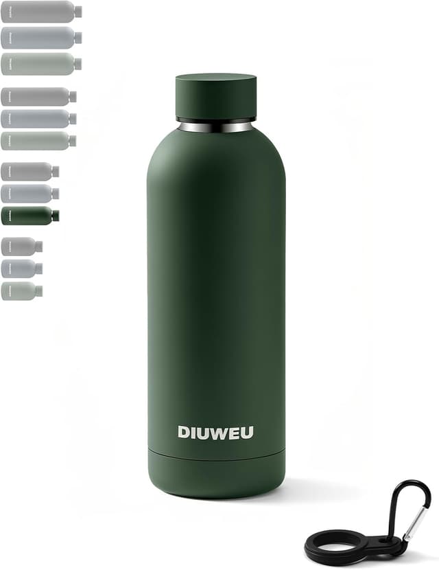 Detalle de DIUWEU Insulated Stainless Steel Bottle 1L