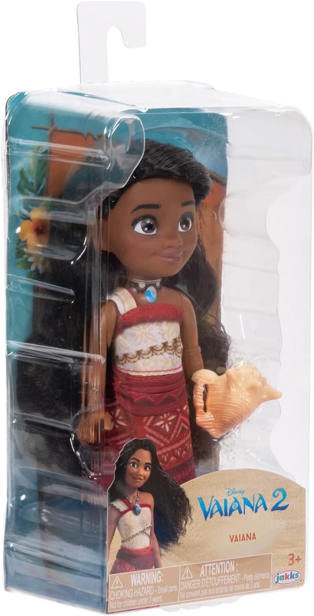 Thumbnail 6 de Jakks Pacific Vaiana 2: Kleine Puppe (15 cm) mit Muschel-Zubehör