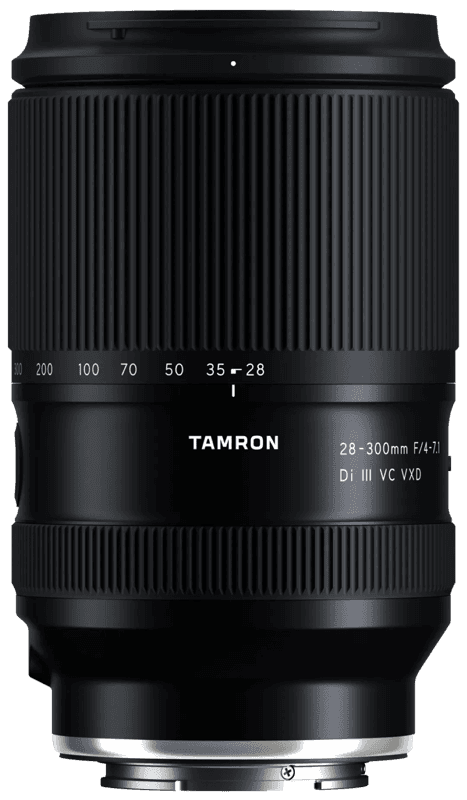 Detalle de Tamron 28-300 mm f/4-7,1 Di III VC VXD für Sony E: Kompaktes Superzoom