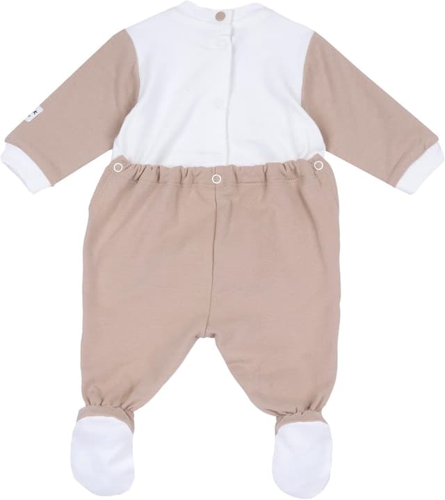 Detalle de Chicco Tutina neonato e neonata in morbido cotone con apertura a patello 0-24 mesi