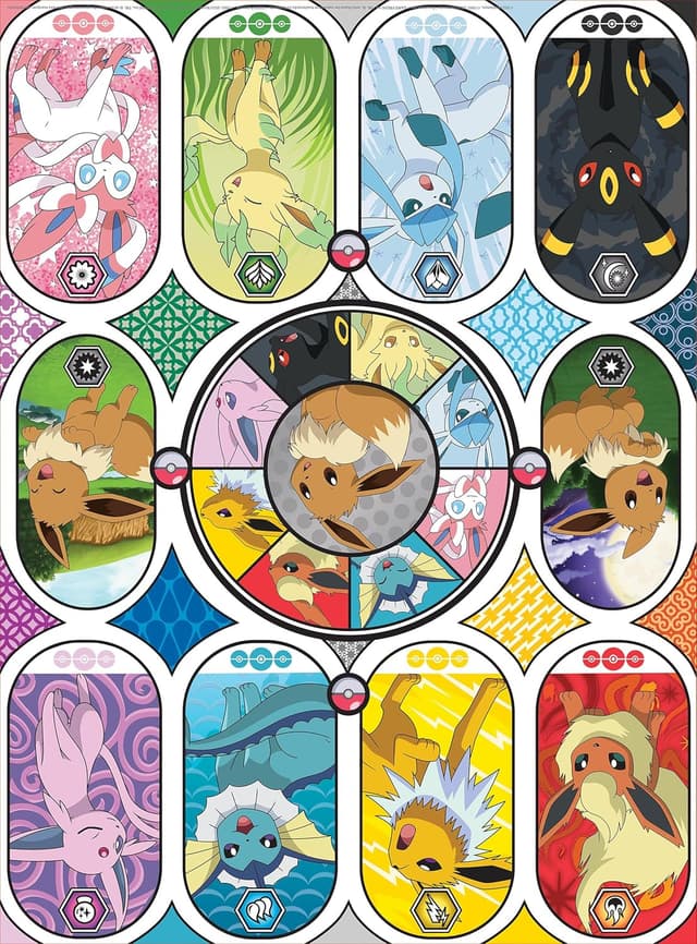 Imagen de Buffalo Games Silver Select Windows of Eevee 1000pc Puzzle en OfertitasTOP