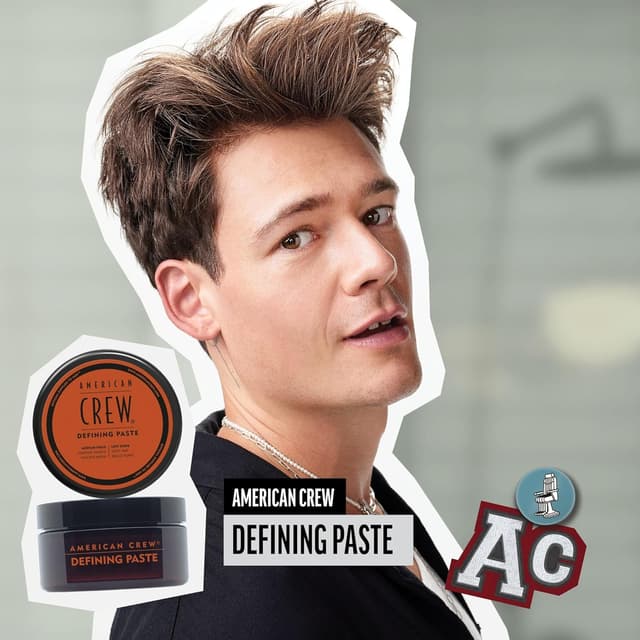 Thumbnail 4 de American Crew Defining Paste cera styling uomo