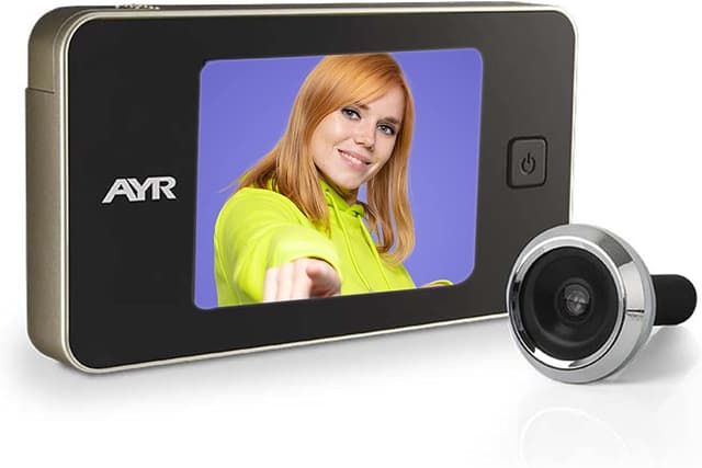 Thumbnail 2 de AYR Mirilla Digital 752 Blanco/Latón