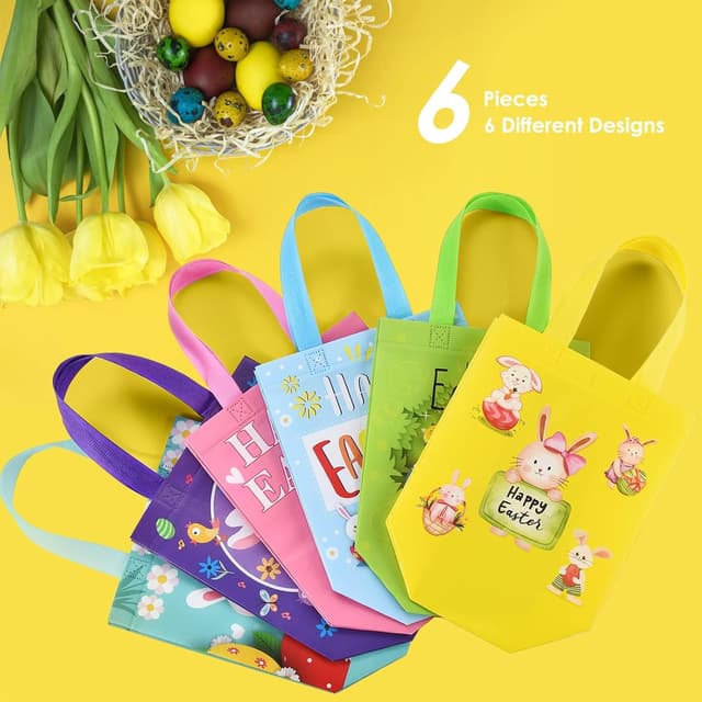 Thumbnail 5 de Easter 6 gift bags 23 x 21 x 11cm