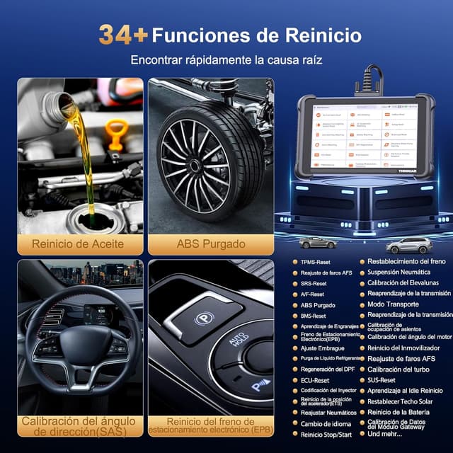 Thumbnail 2 de ThinkScan 689 OBD2 Diagnosis 34 funciones