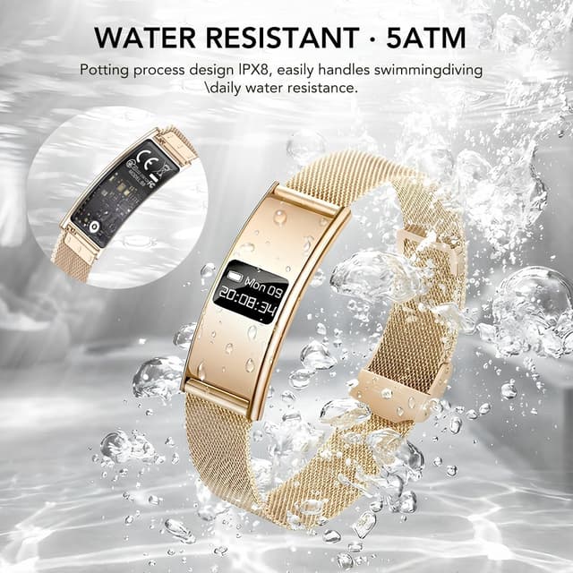 Detalle de Fitness Tracker da polso donna con 5ATM