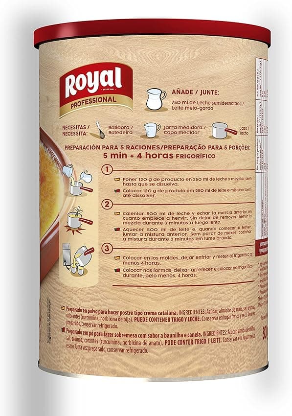 Thumbnail 1 de Royal Professional Crema Catalana 800 g 🧁
