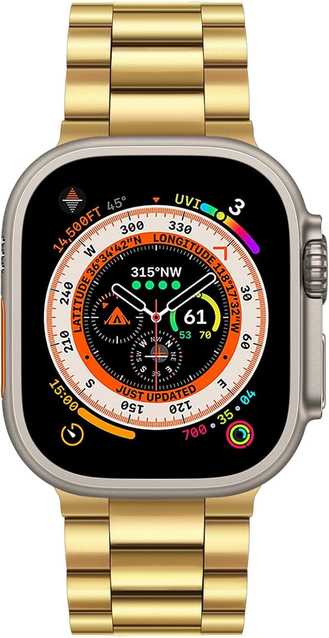 Detalle 2 de Tasikar Stainless Steel Strap for Apple Watch 49mm